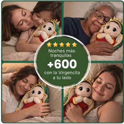 Peluche de la Virgen con Respiración Calmante